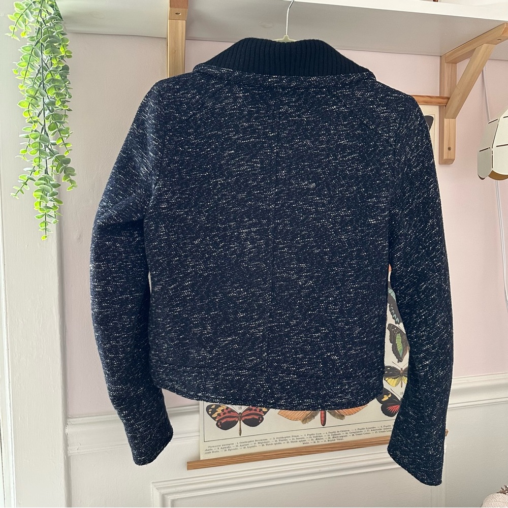 GAP wool blend moto jacket - Picture 2 of 8